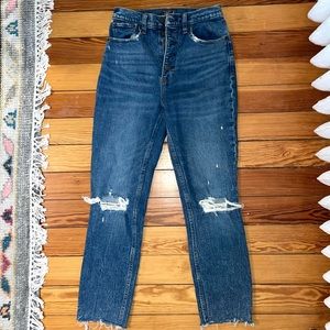 Abercrombie High Rise Mom Jeans